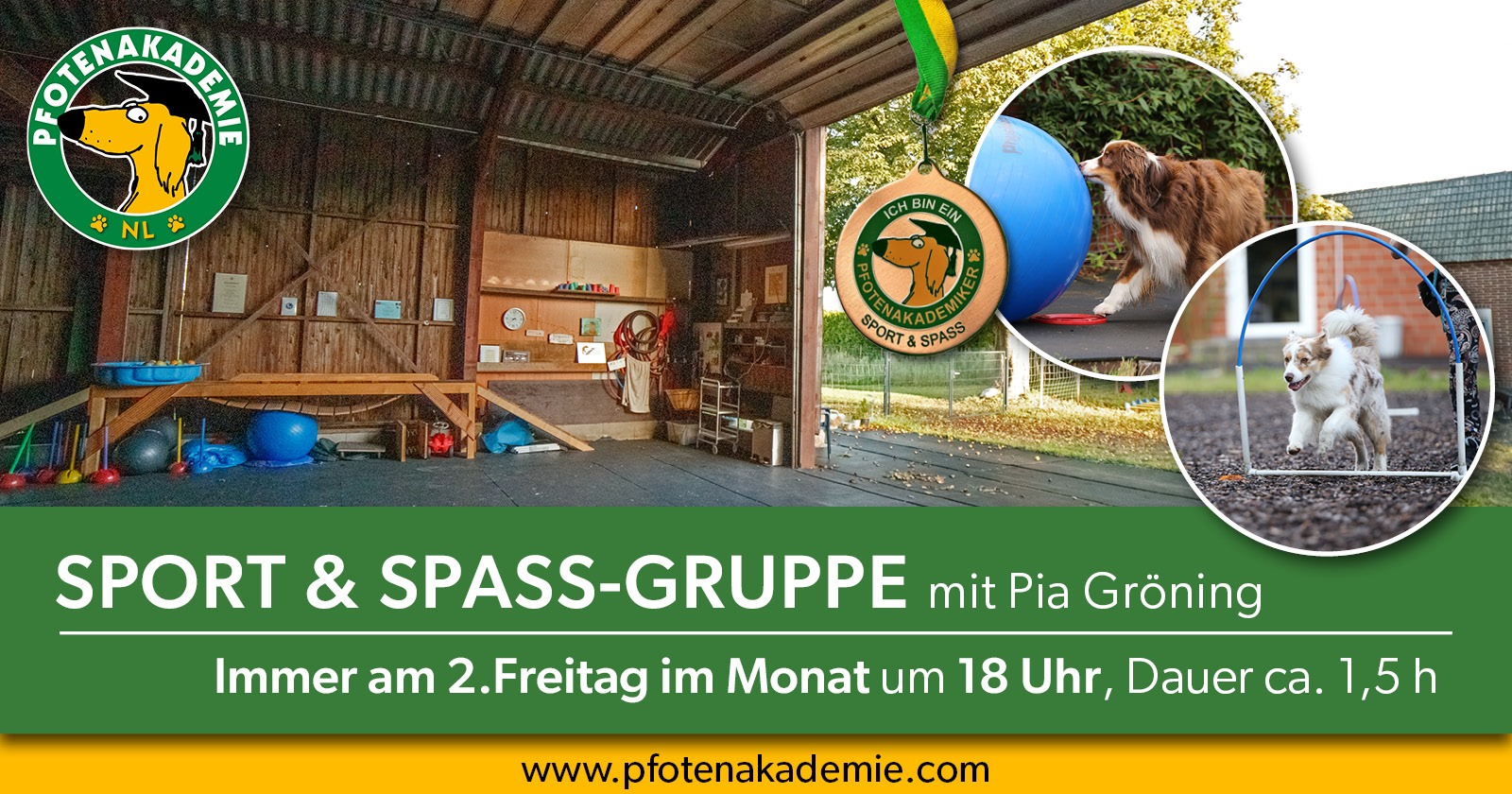 Sport & Spaß - jeden 2. Freitag im Monat 18 Uhr